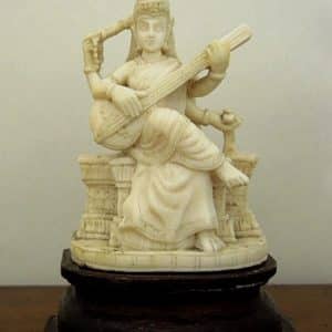 Indian Ivory Siddhar Statue