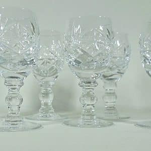 Crystal Liqueur Glasses