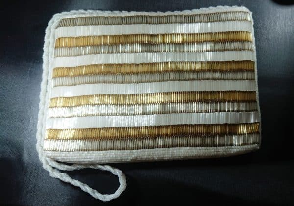Vintage Bead Bag Purse