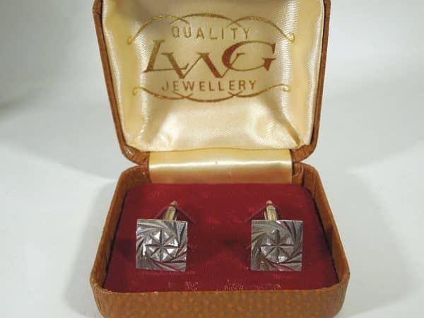 Vintage silver cufflinks