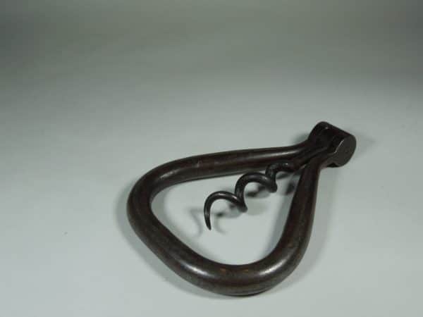 19thC Antique Cast Iron Corkscrew