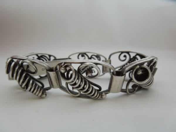 Danish silver bracelet