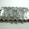 silver horseshoe brooch