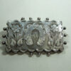 silver horseshoe brooch