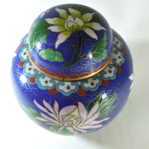Chinese Cloisonne Ginger Jar