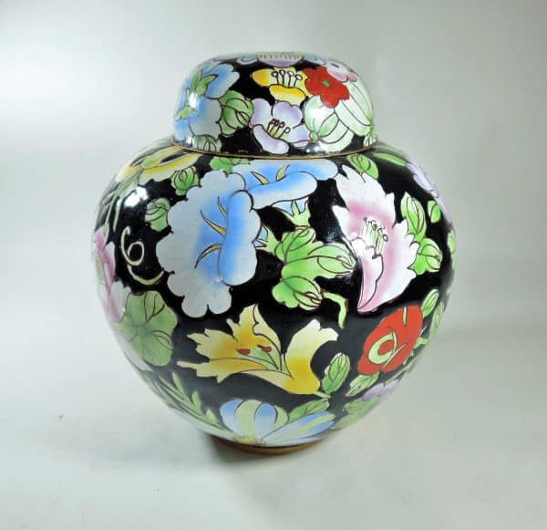 Chinese Enamel Ginger Jar