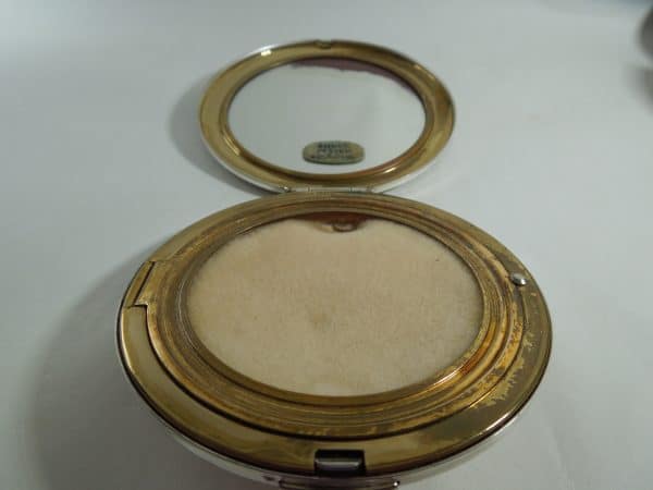 Stratton Enamel Butterfly Powder Compact - Image 4
