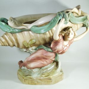 Royal Dux Mermaid Vase