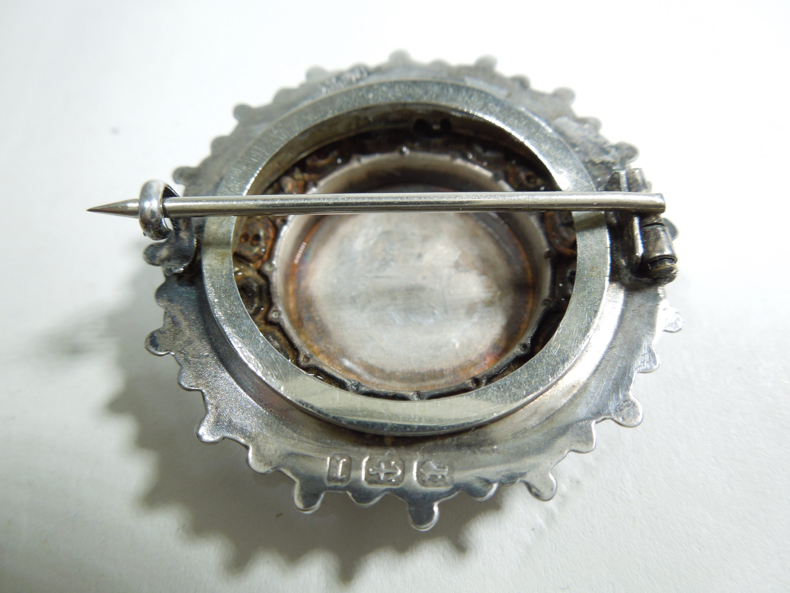 Victorian Silver Brooch Pin - Image 2