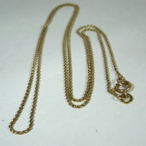 18ct Gold Pendant Chain