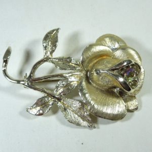 Hollywood Rose Brooch Pin